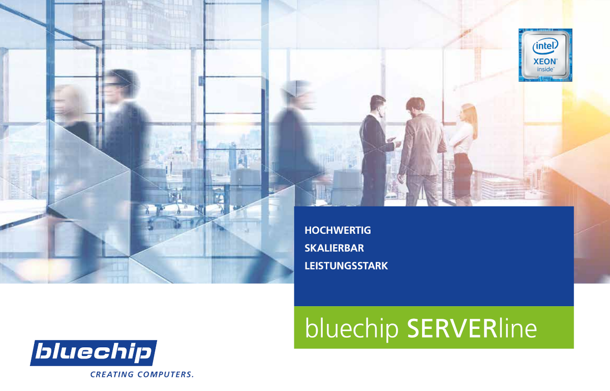 Prospekt bluechip SERVERline herunterladen Image